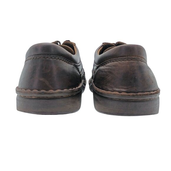 Birkenstock Shoes US Mens 8 Womens 10 Brown Leather Comfort Casual Made Germany - Picture 6 of 8